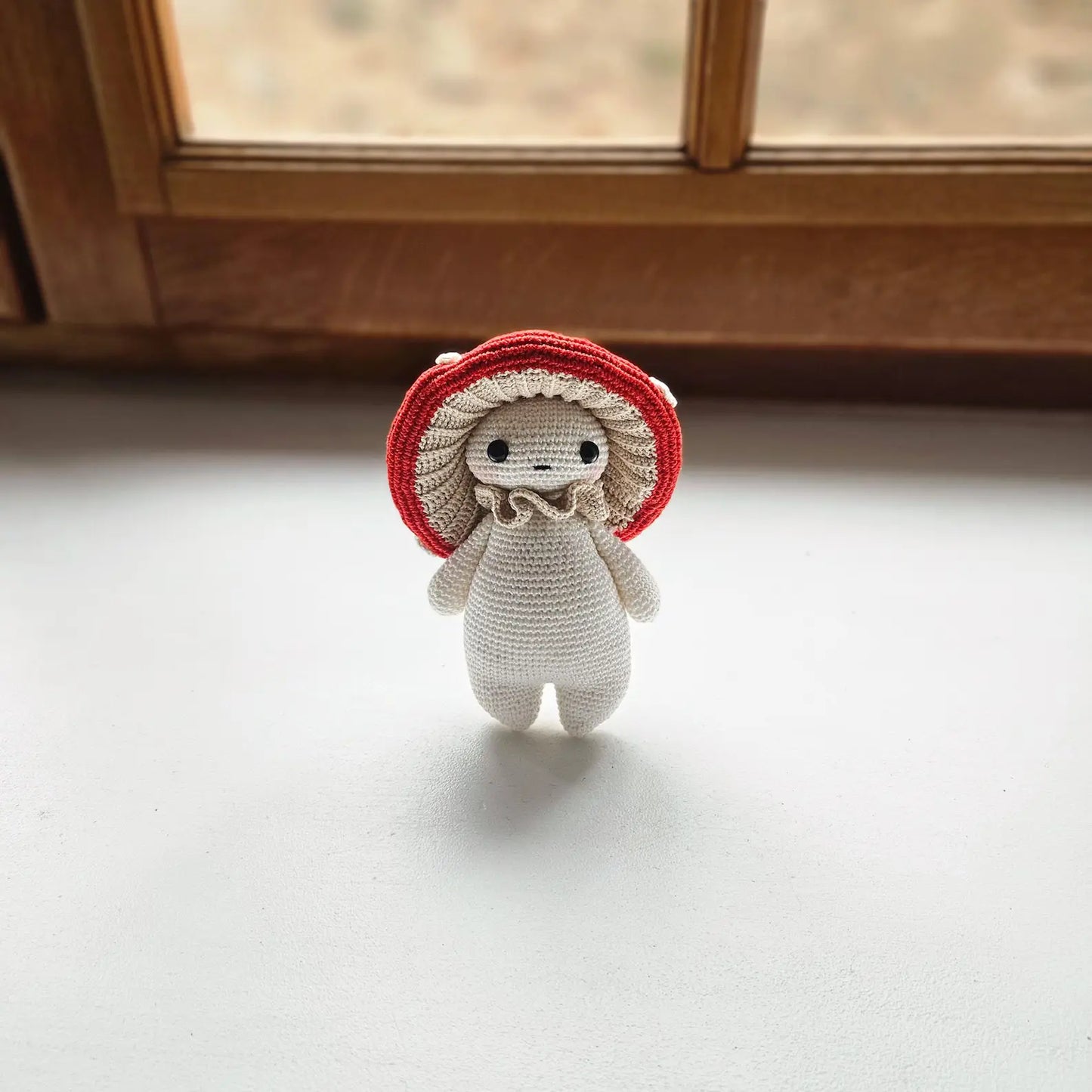 Mushroom Guy Crochet Pattern – Pocket-Sized or Cuddly Amigurumi