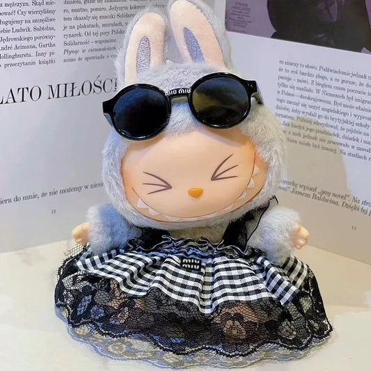 Handmade Luxury-Inspired Elegant Gingham Dress Outfit