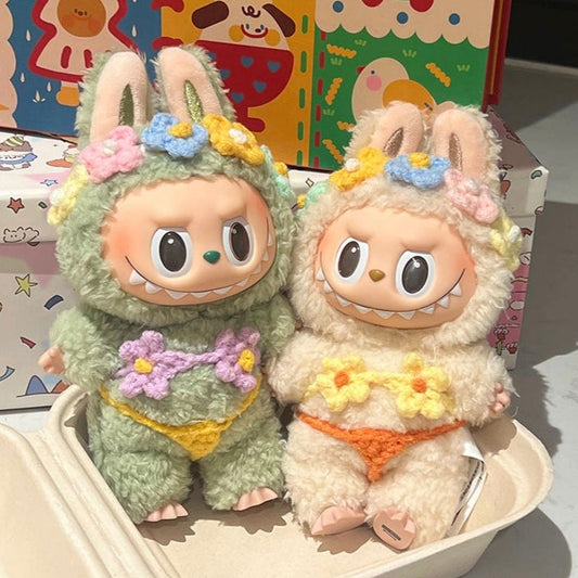 Doll Cloth Blossom Knit Bikini Duo - 063