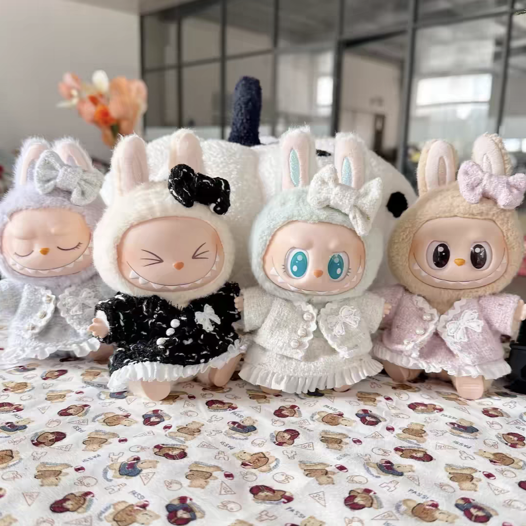 Doll Cloth Chic Tweed Doll Ensemble - 023