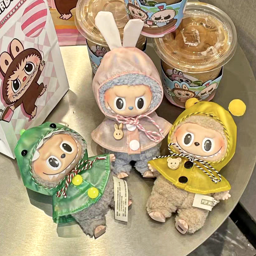 Doll Cloth DripDrop Critter Raincoat - 053