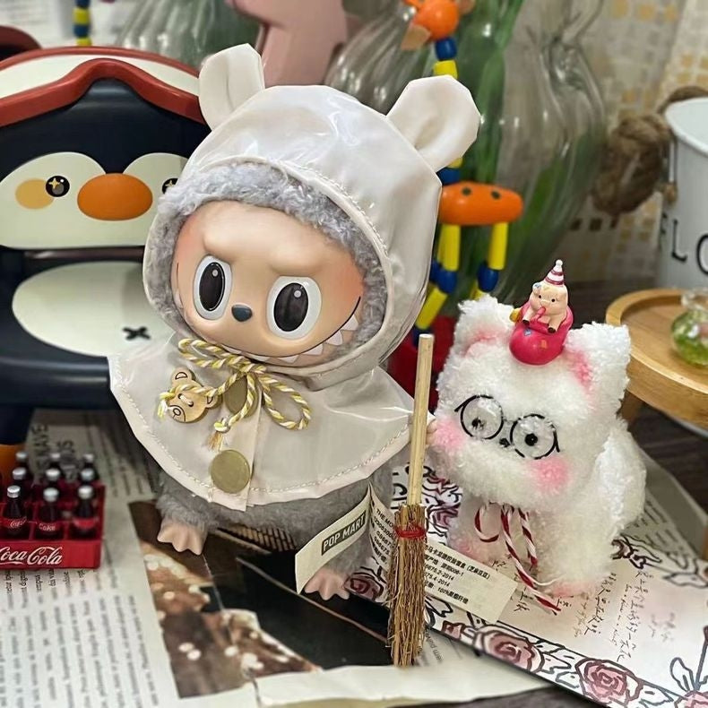 The Monsters Labubu Cloth DripDrop Critter Raincoat Bear