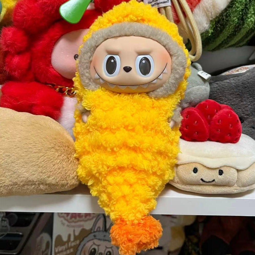 Doll Cloth Tempura Shrimp Ebi Fry Baby Handmade Jumpsuit - 061