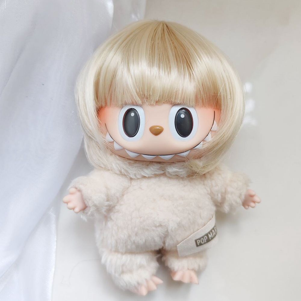The Monsters Labubu Cloth Pixie Color Pop Wig Light Gold