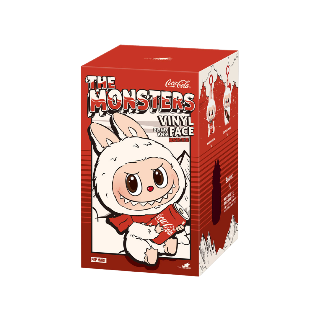 POP MART LABUBU THE MONSTERS COCA-COLA SERIES VINYL FACE - CASE OF 6