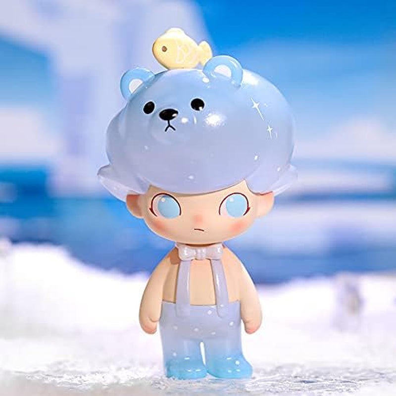 Dimoo Aquarium Series Blind Box 3 PC, Cute Kawaii Mini Toy Figures Gift Collectibles Dolls Vinyle Toy Action Figures (3 Random Boxes)