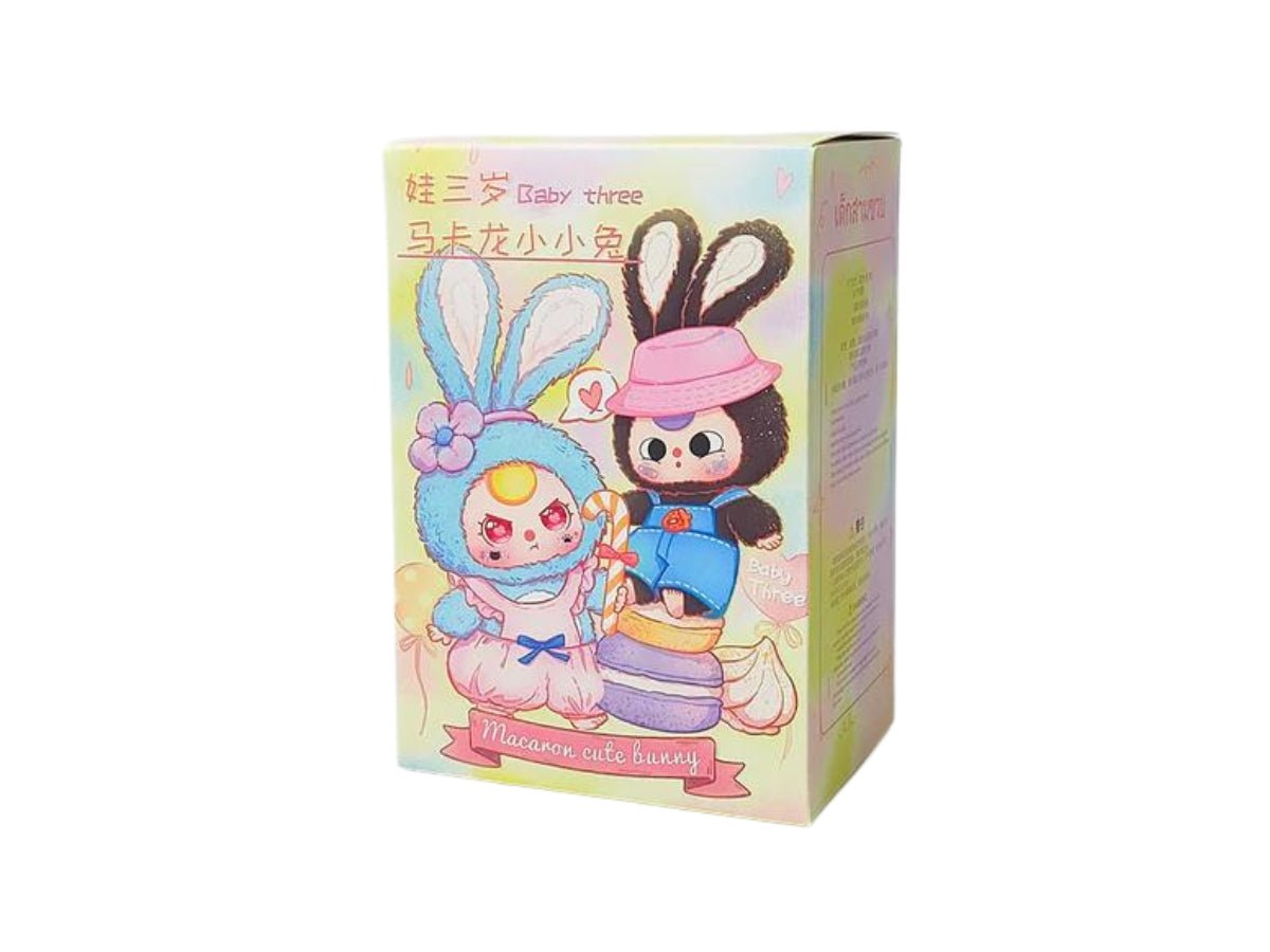 Baby Three Macaron Rabbit Series Plush Blind Box