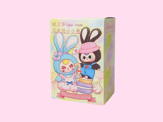 Baby Three Macaron Rabbit Series Plush Blind Box
