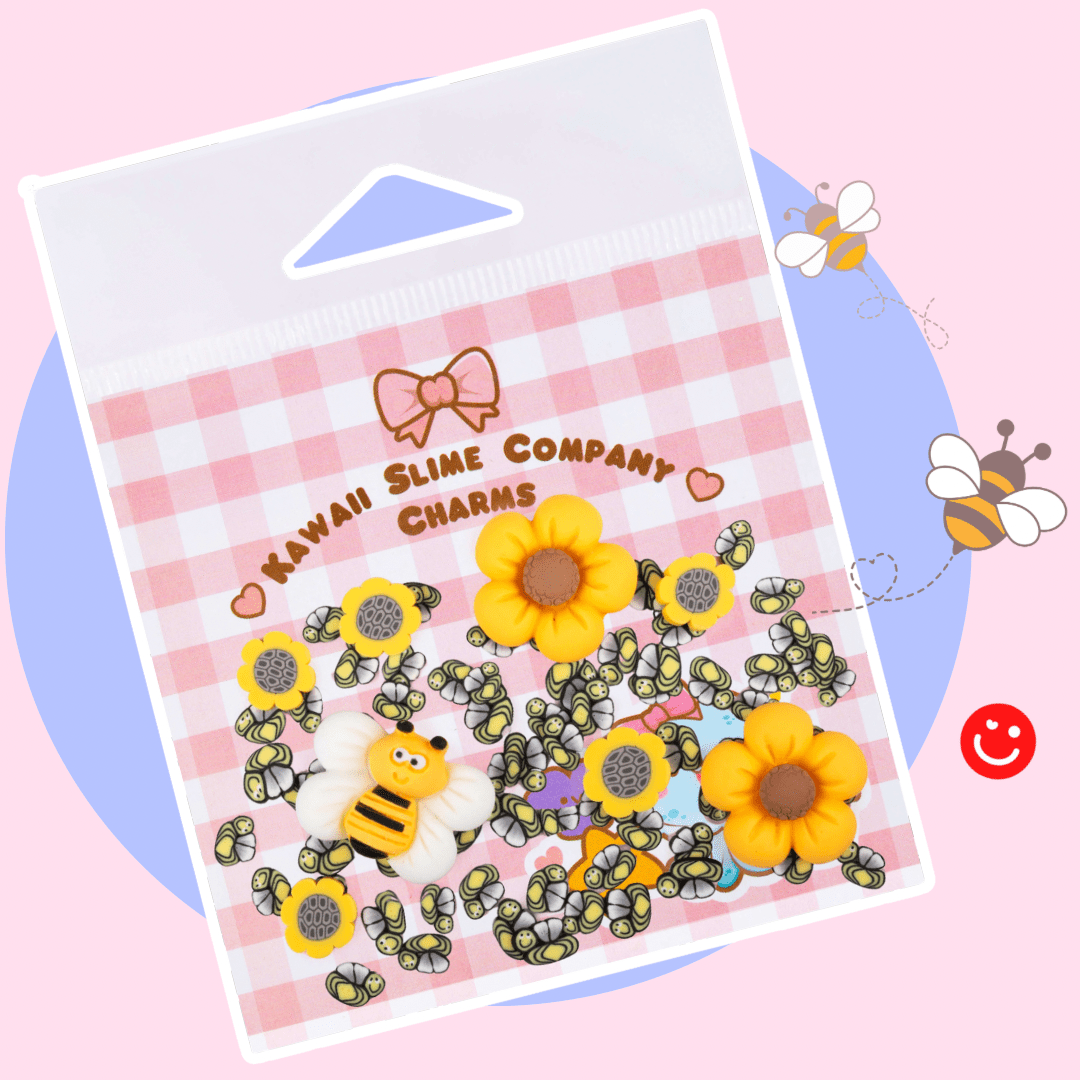Bee Sunny Slime Topping Charm Bag