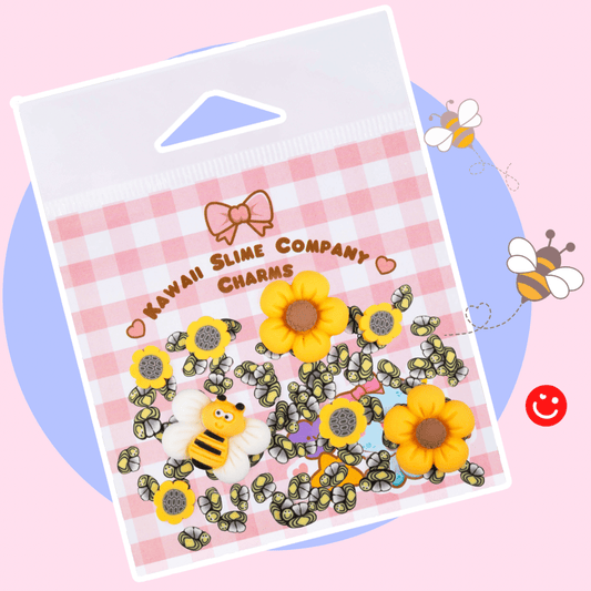 Bee Sunny Slime Topping Charm Bag