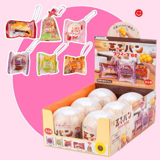 Bread Squishy Mascot Collectible Capsule