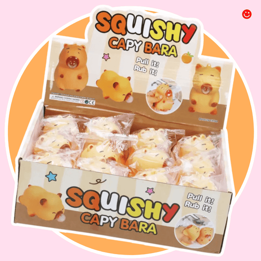 Bubble Belly Capybara Squishy Sensory Toy
