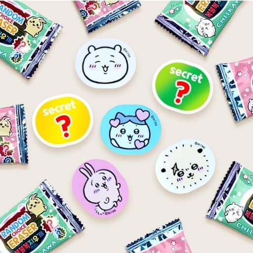 Chiikawa Random Eraser Box