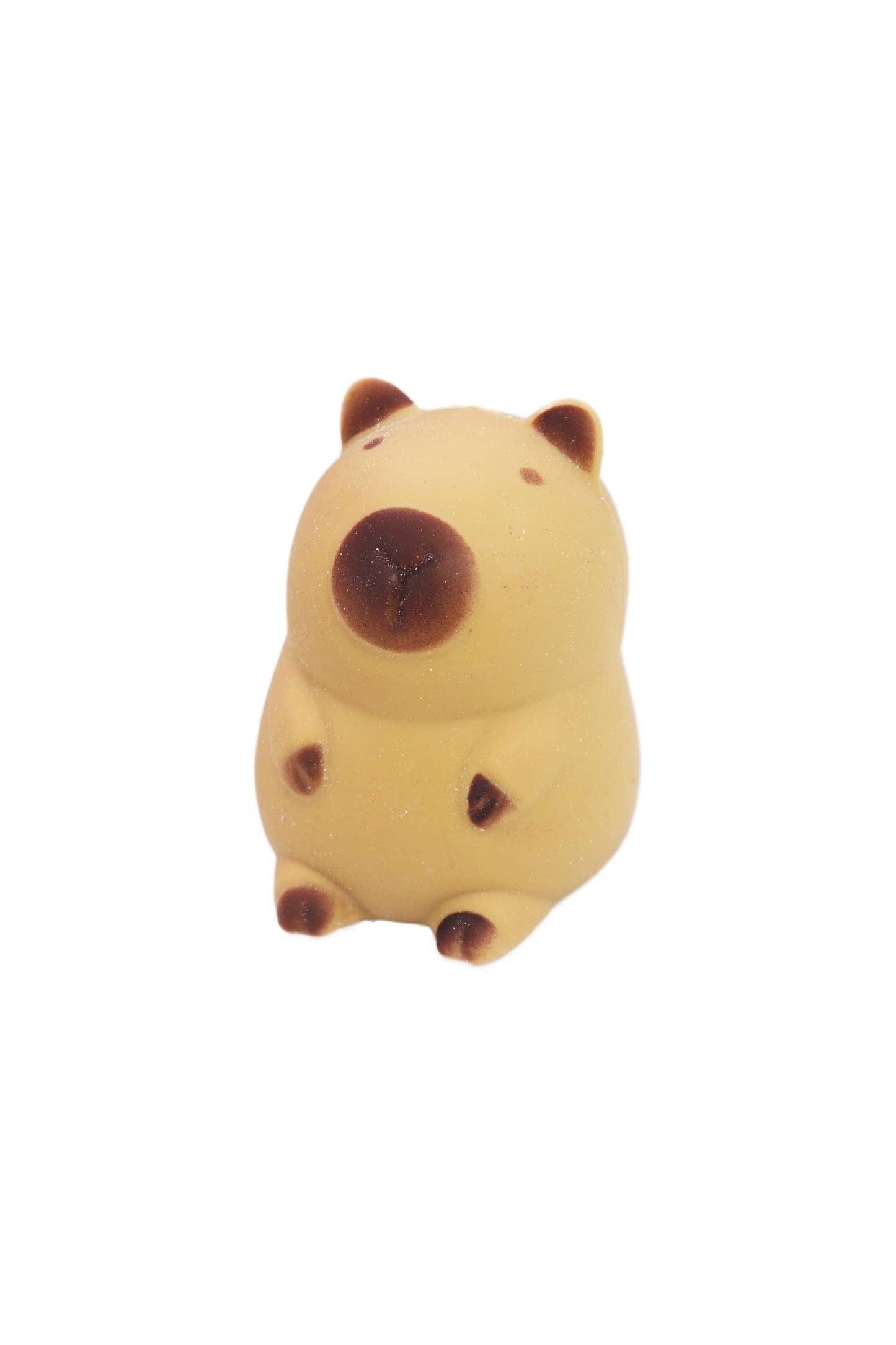 Chubby Capybara Fluffy Slime Filled Sensory Toy