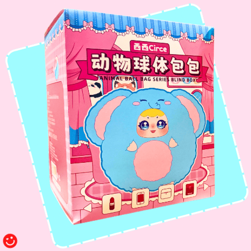 Circe Animal Ball Bag Series Plush Zipper Pouch Blind Box