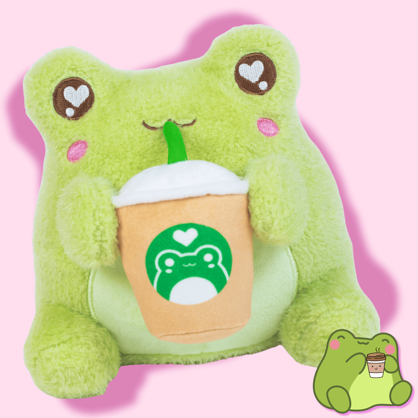 Coffee Scented Lil Coffee Sippin' Wawa Plushie