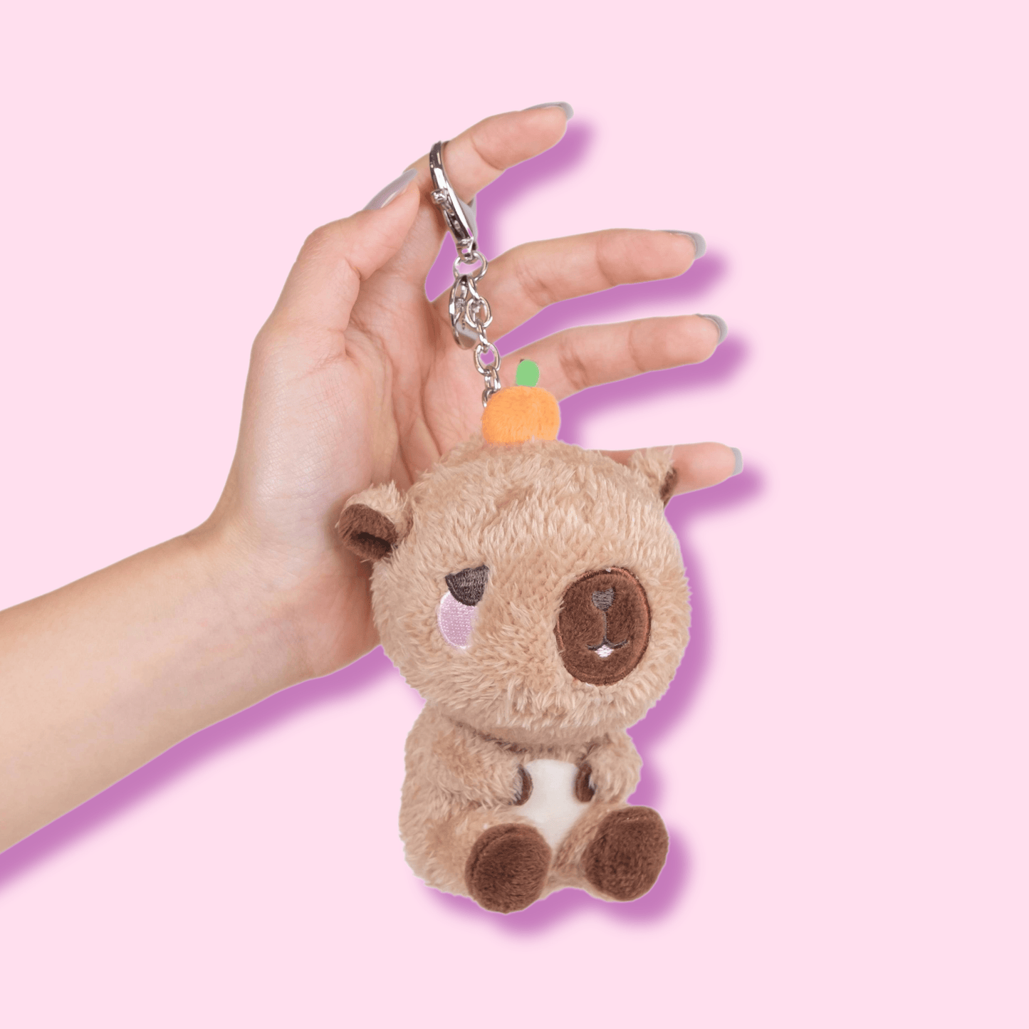 Cute Kawaii Soft Capybara  Mini Camden Keychain