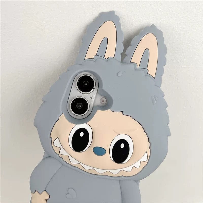 Cute Labubu Silicone iPhone Case