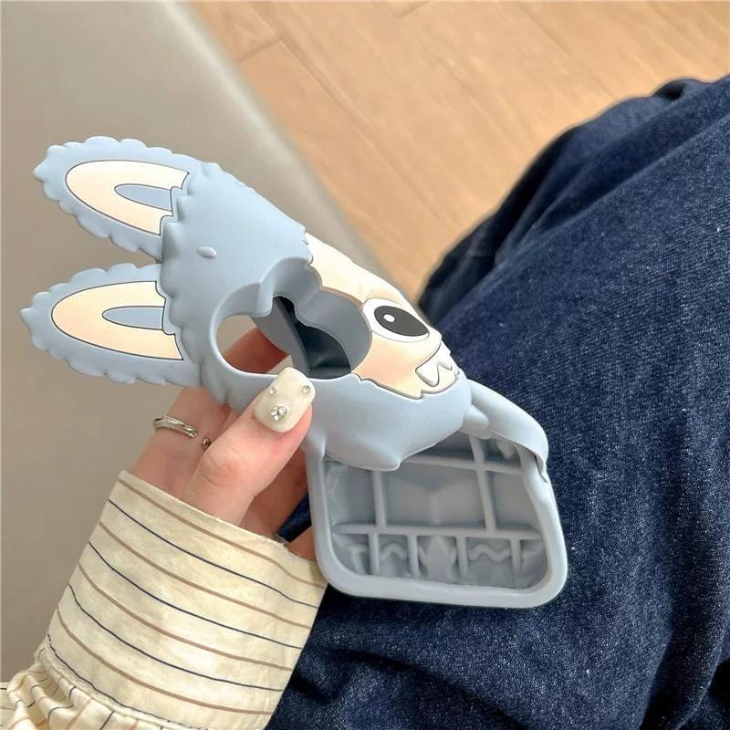 Cute Labubu Silicone iPhone Case