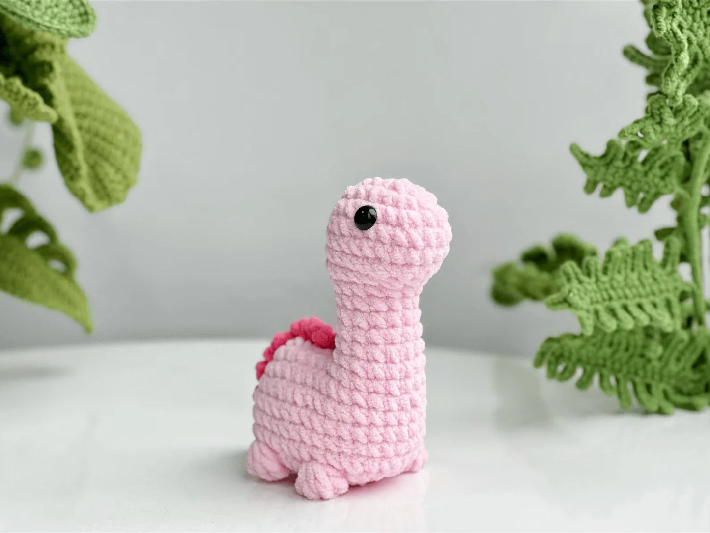 No-Sew Dinosaur Crochet Pattern Bundle – Triceratops, Tyrannosaurus, Stegosaurus | Amigurumi Jurassic World PDF