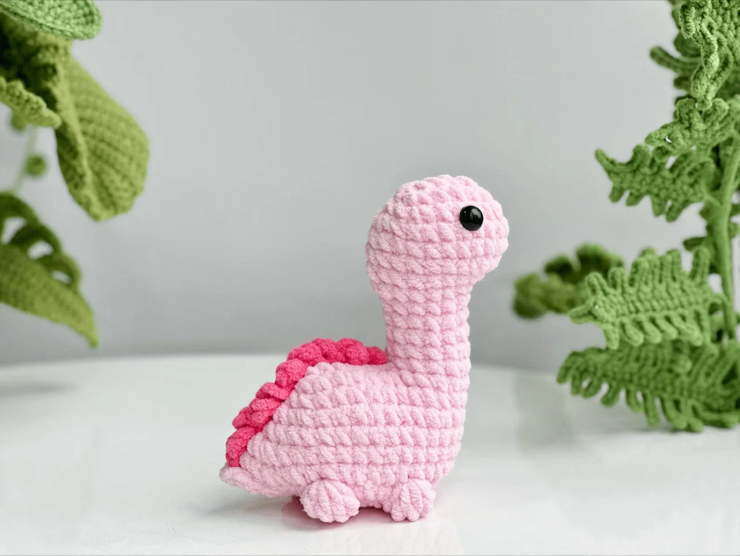 No-Sew Dinosaur Crochet Pattern Bundle – Triceratops, Tyrannosaurus, Stegosaurus | Amigurumi Jurassic World PDF