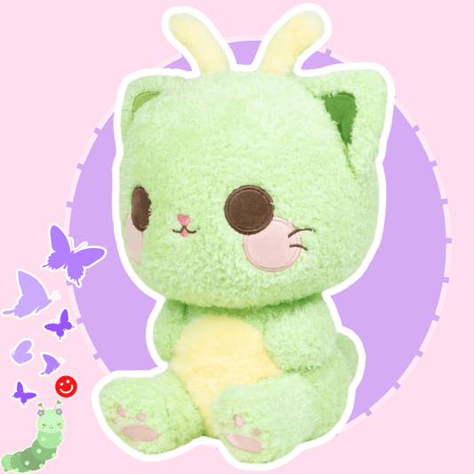 Flutter the Fuzzy Cat-tipillar Plushie