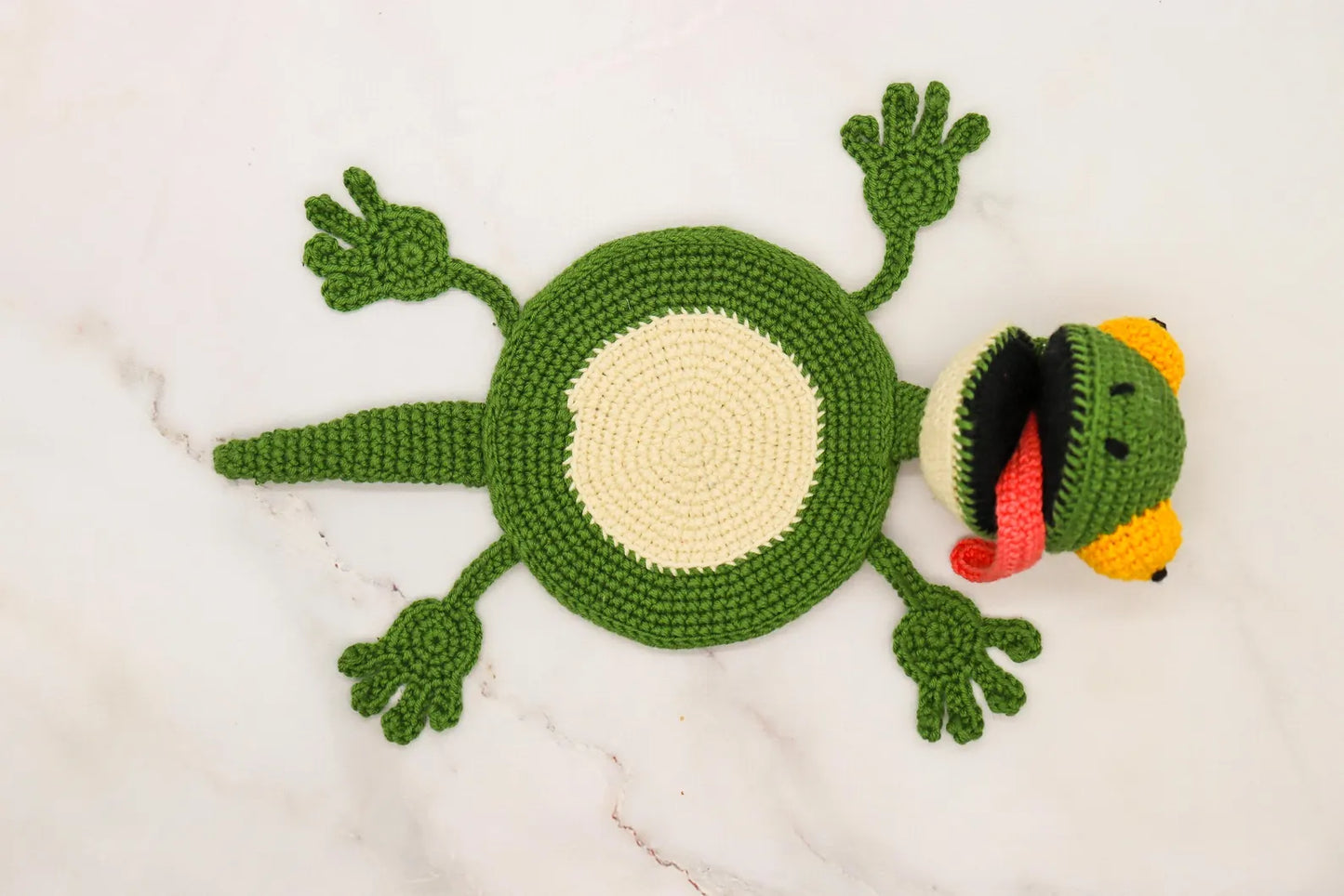 Funny Animal Crochet Coaster Pattern Set – Pig Chef, Duck & Lizard PDF Amigurumi Tutorial
