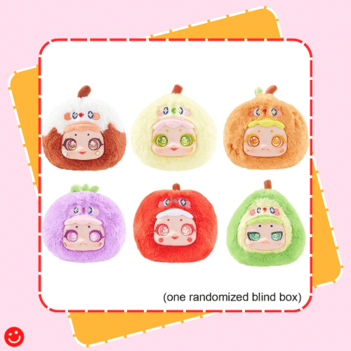Guoran Xile Fruit Joy Plush Keychain Blind Box