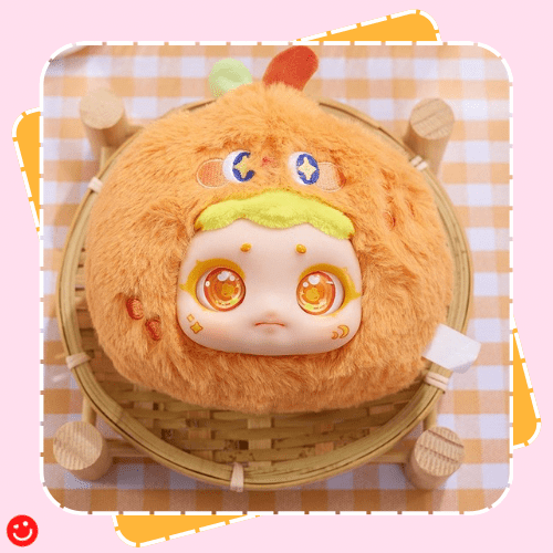 Guoran Xile Fruit Joy Plush Keychain Blind Box