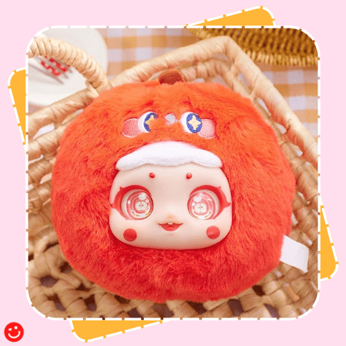 Guoran Xile Fruit Joy Plush Keychain Blind Box