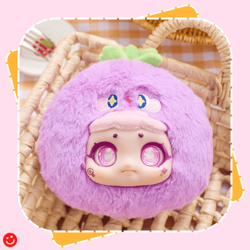 Guoran Xile Fruit Joy Plush Keychain Blind Box