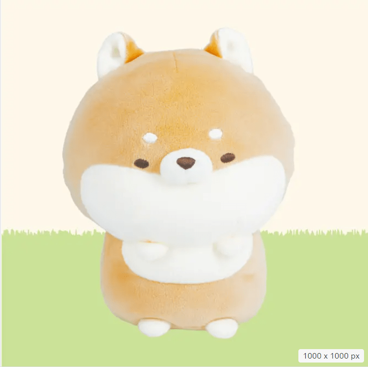 Japanese Plush SITTING SHIBA Series - OVERRATED