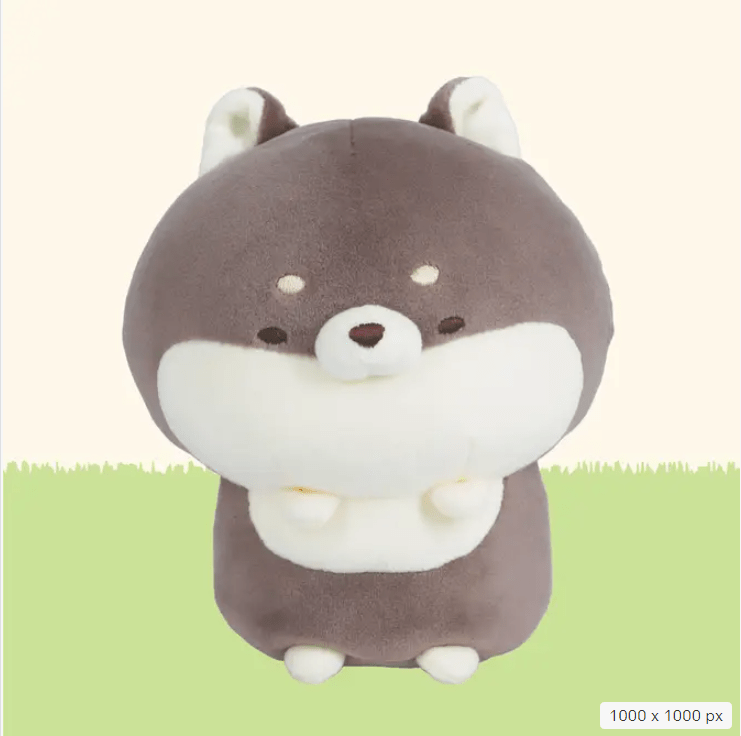 Japanese Plush SITTING SHIBA Series - OVERRATED
