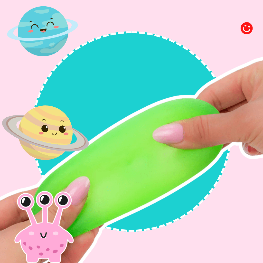 Kawaii Galaxy Gummy Globs SquishySensory Toy Ball