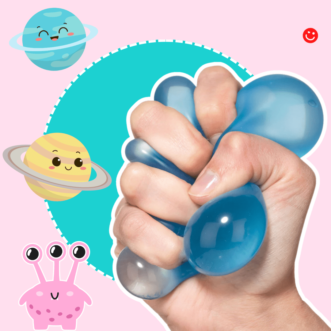 Kawaii Galaxy Gummy Globs SquishySensory Toy Ball