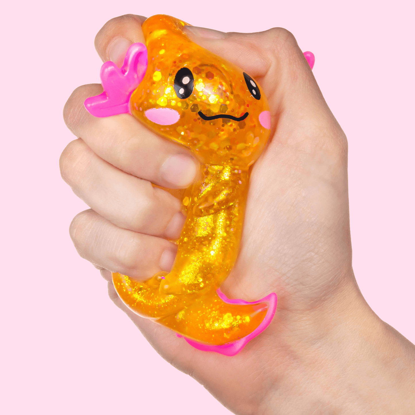 Kawaii Gummy Axolotl Pets Sensory Squishy Toy