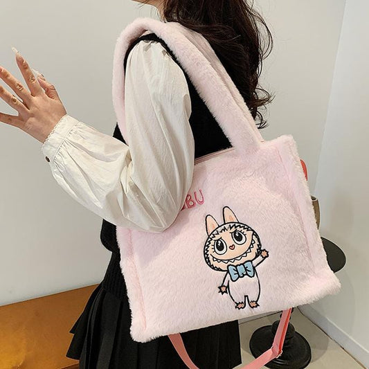 Kawaii Labubu Plush Shoulder Crossbody Bag