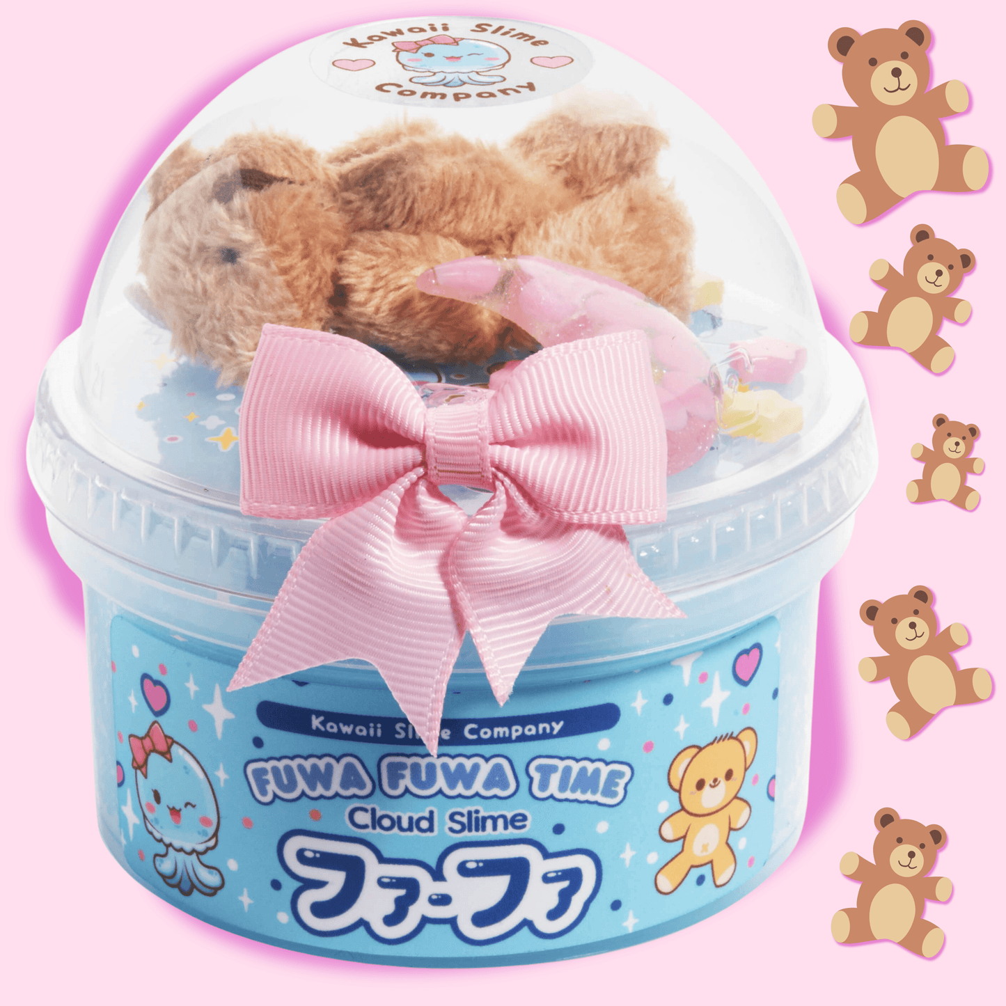 Kawaii Slime Co. Fuwa Fuwa Time Icee Cloud Slime