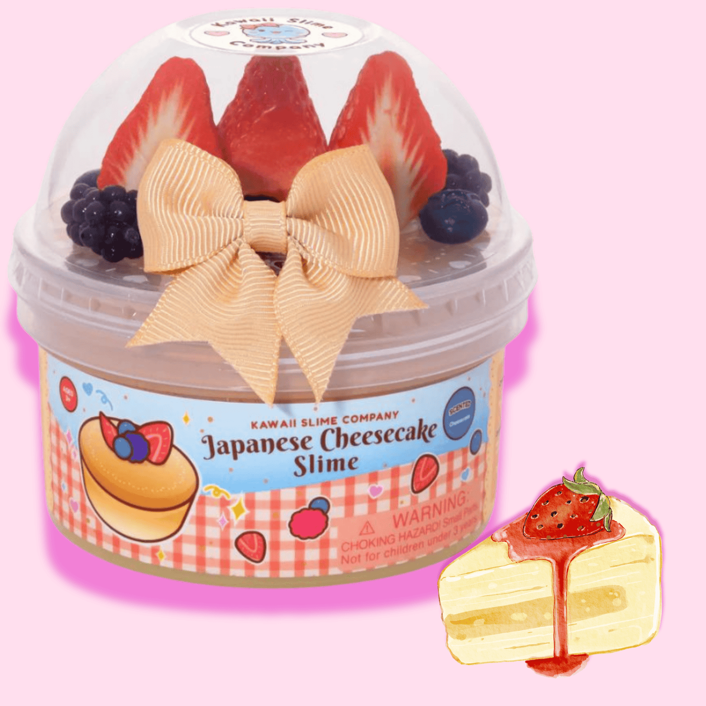 Kawaii Slime Co. Japanese Cheesecake Slime