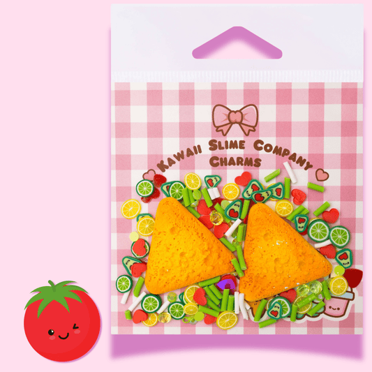 Kawaii Slime Toppers Chips & Dip Slime Toppings Charm Bag