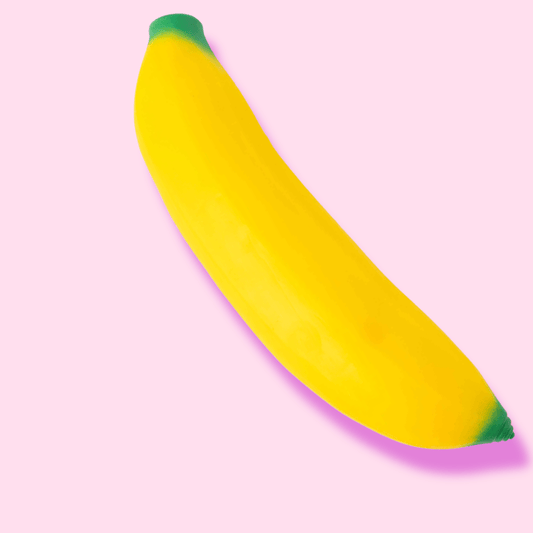 Kawaii Vegetable Market Crazy Banana Sensory Sand Toy