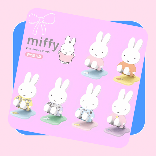 Miffy Figure Phone Grip with a Stand/Decoration Random Box