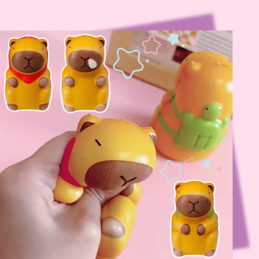 Mini Capybara Slow Rise Sensory Toy