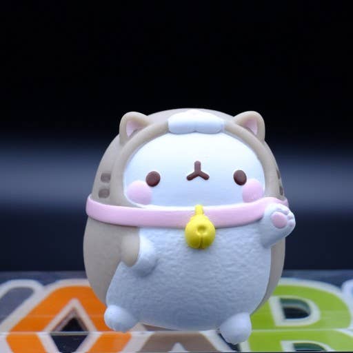 Molang Lazy Cat Costume Figure Blind Box Random Toy Vol.5