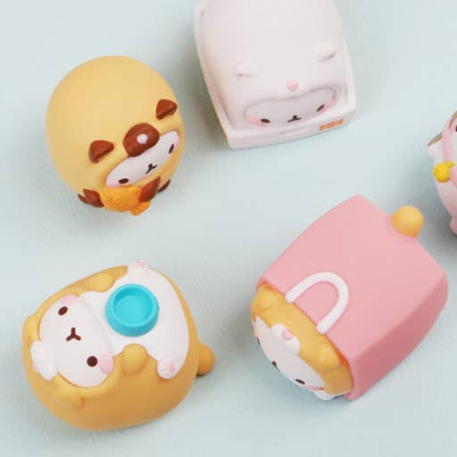 Molang Lazy Cat Costume Figure Blind Box Random Toy Vol.5