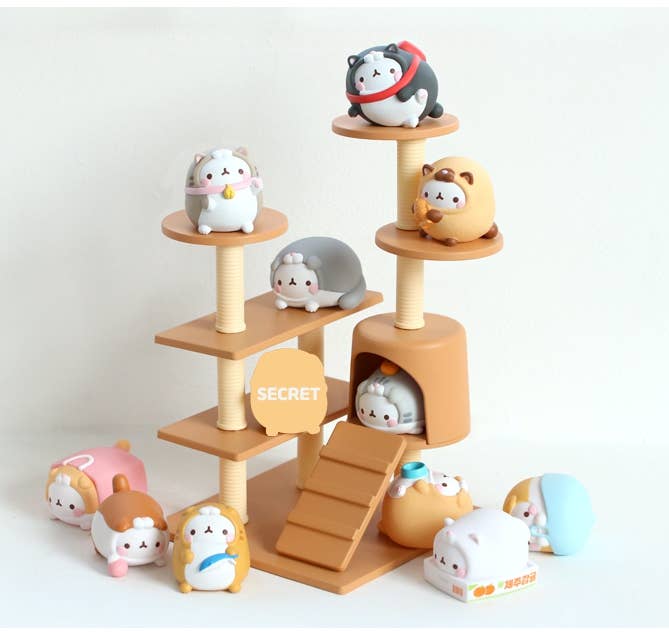 Molang Lazy Cat Costume Figure Blind Box Random Toy Vol.5