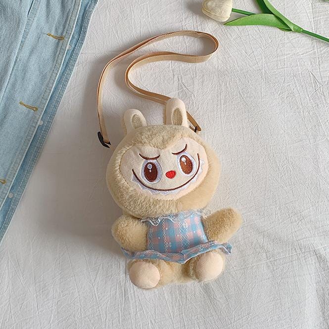 Plush Labubu Crossbody Bag