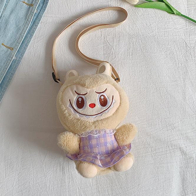Plush Labubu Crossbody Bag