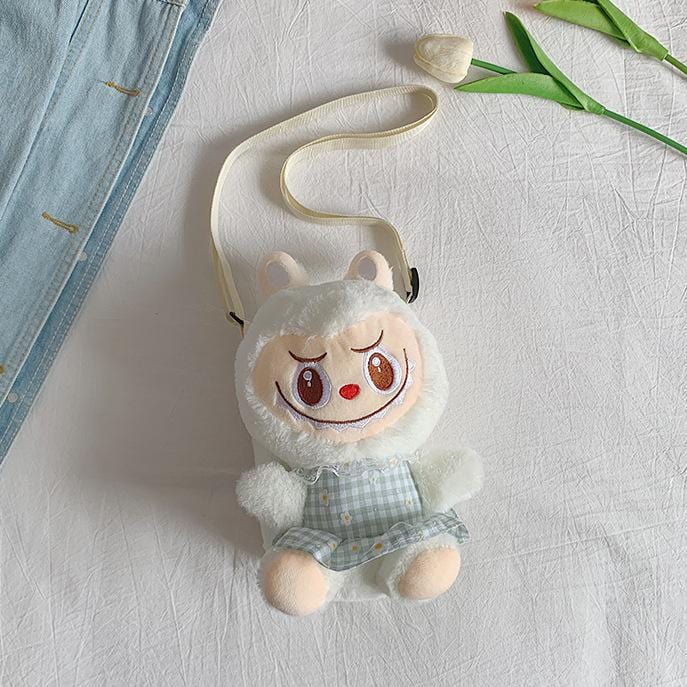 Plush Labubu Crossbody Bag