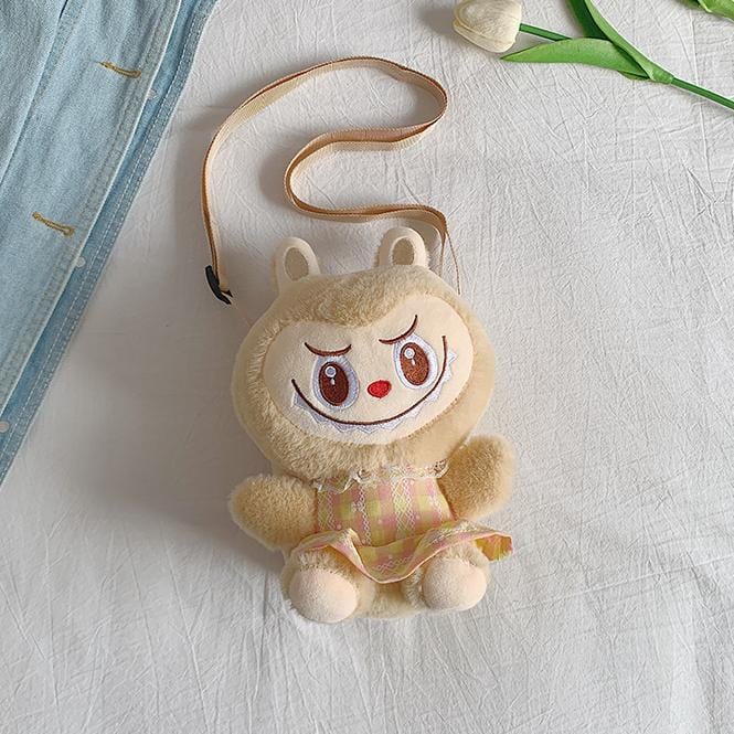 Plush Labubu Crossbody Bag